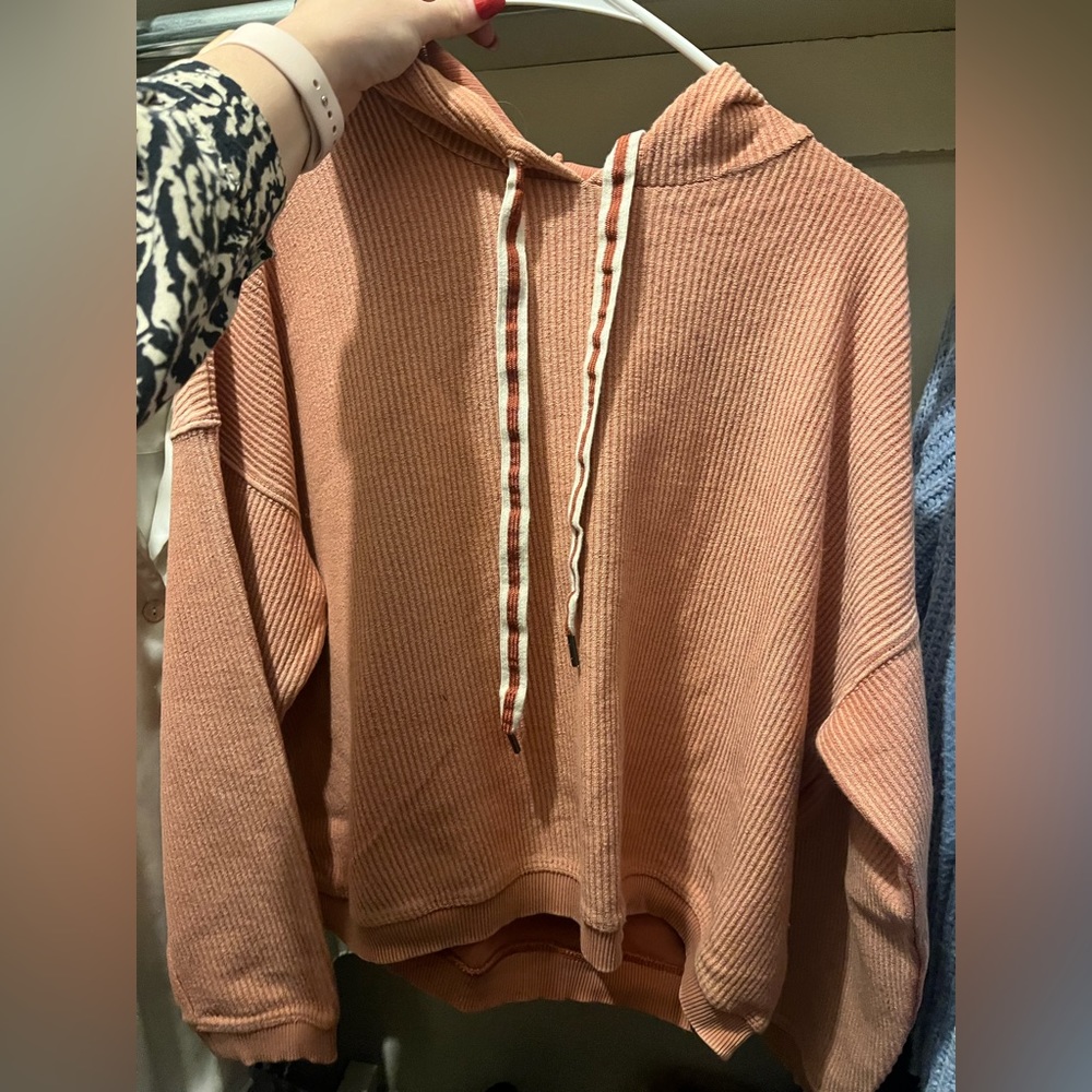 Aerie hoodie, ribbed size L